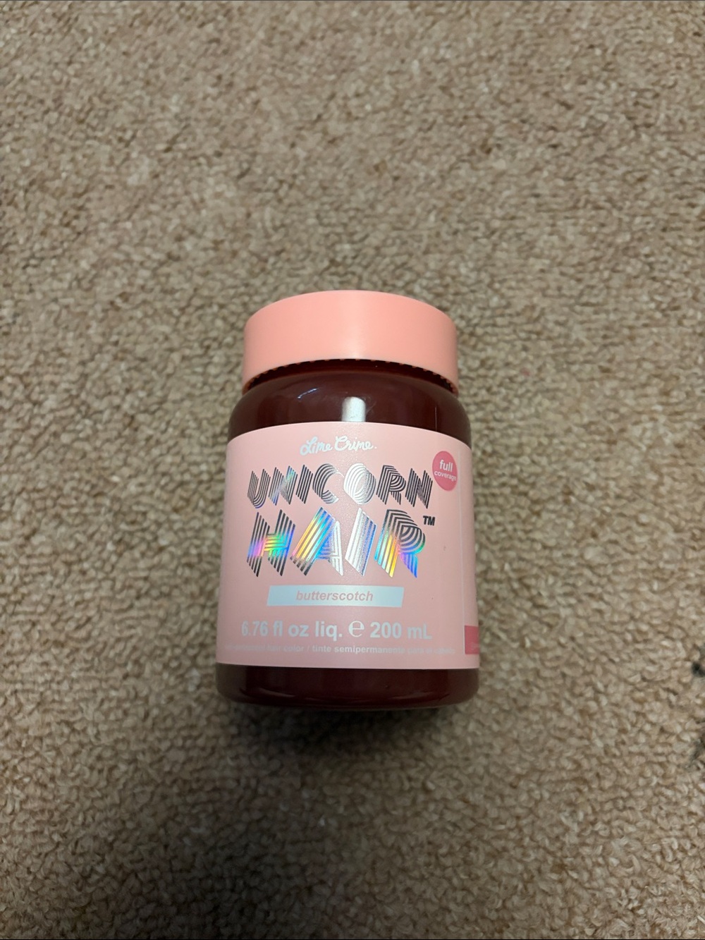 Lime Crime Unicorn Hair Butterscotch Jar - Pink Label